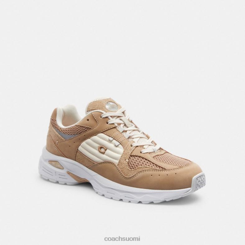 Coach naiset c301 tennarit taupe VF6B6401