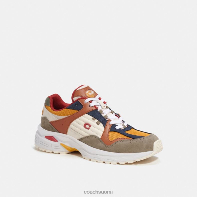 Coach naiset c301 tennarit vihreä/leinikuppi VF6B6404