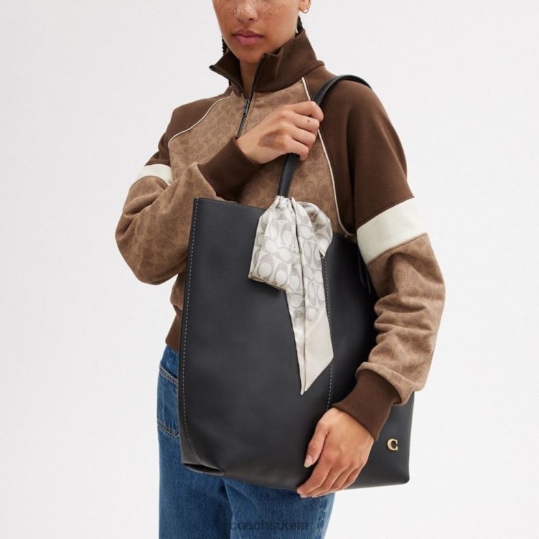 Coach naiset vintage signature print silkki laiha huivi höyryä VF6B6590