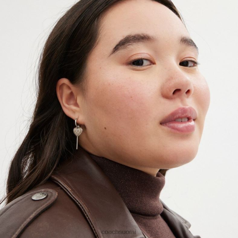 Coach naiset tikkari ja huulet eivät täsmää korvakoruihin hopea/multi VF6B6532