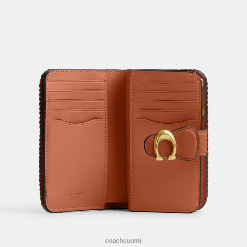 Coach naiset tabby keskikokoinen lompakko punoksella b4/kiillotettu keltainen VF6B6333