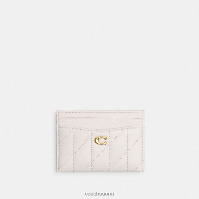 Coach naiset korttilaukku tyynytikkauksella b4/liitu VF6B6377