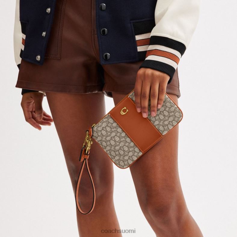 Coach naiset pieni rannekoru mikrojakardia b4/kaakaokiillotettu amb VF6B6362