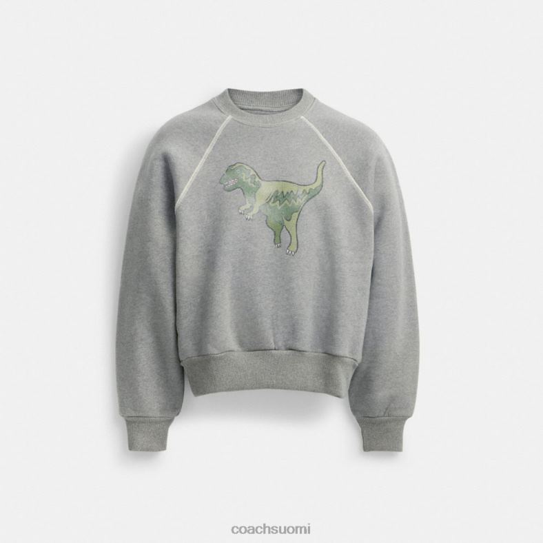 Coach naiset rexy crewneck collegepaita harmaa VF6B6483